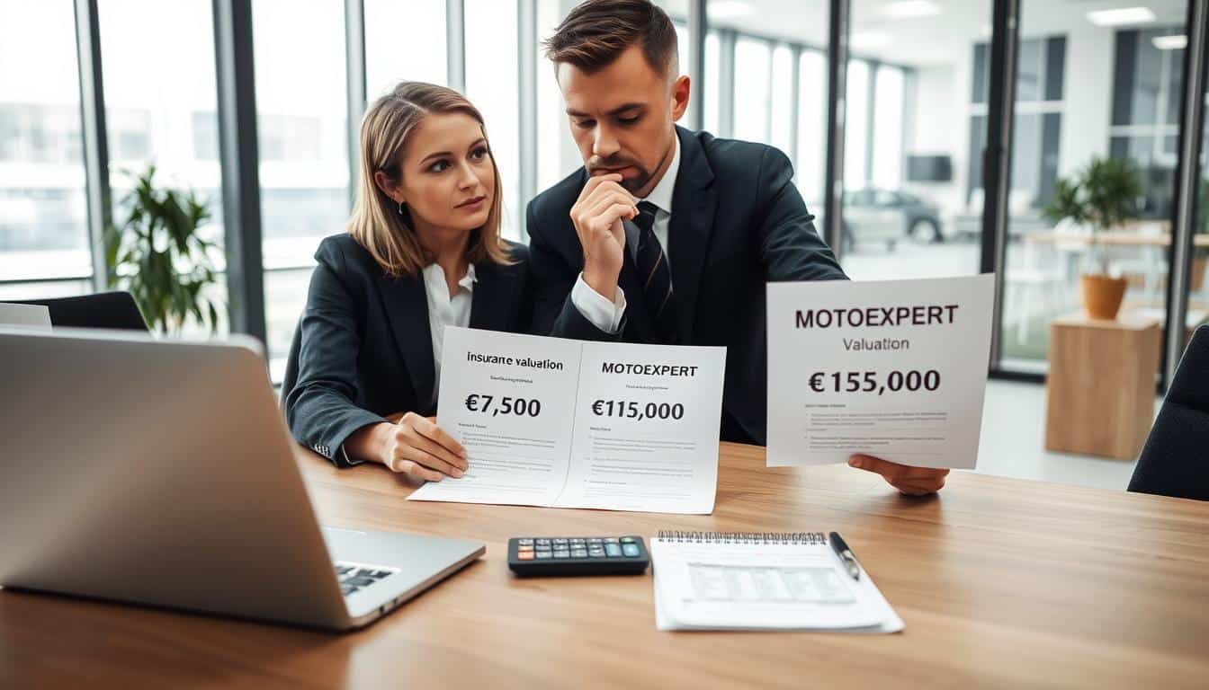Ubezpieczyciel 7 500 EUR, a rzeczoznawca MOTOEXPERT 15 000 EUR